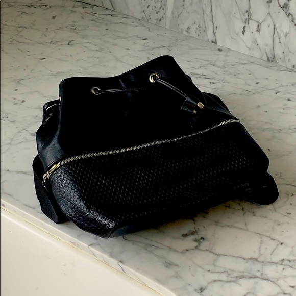 Neumann Marcus Brand leather mini backpack - Picture 3 of 7